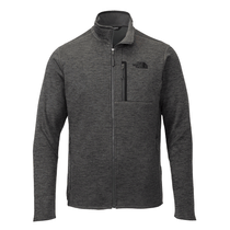 48-Hour The North Face Men's Dark Grey Heather Skyline Full-Zip Fleece Jacket