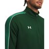 Under Armour Men's Forest Green/White UA Command Full Zip Warm Up