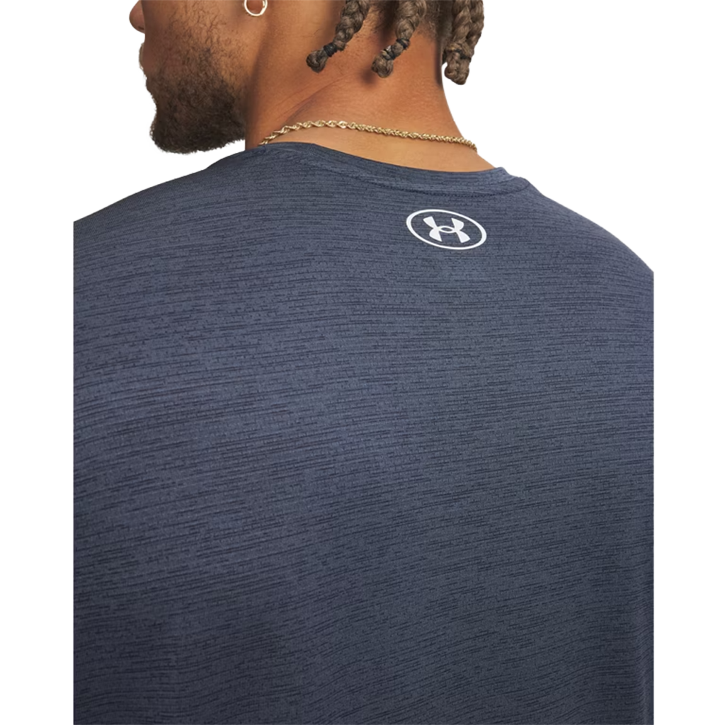 Under Armour Men's Midnight Navy/White Tech Vent Team Long Sleeve