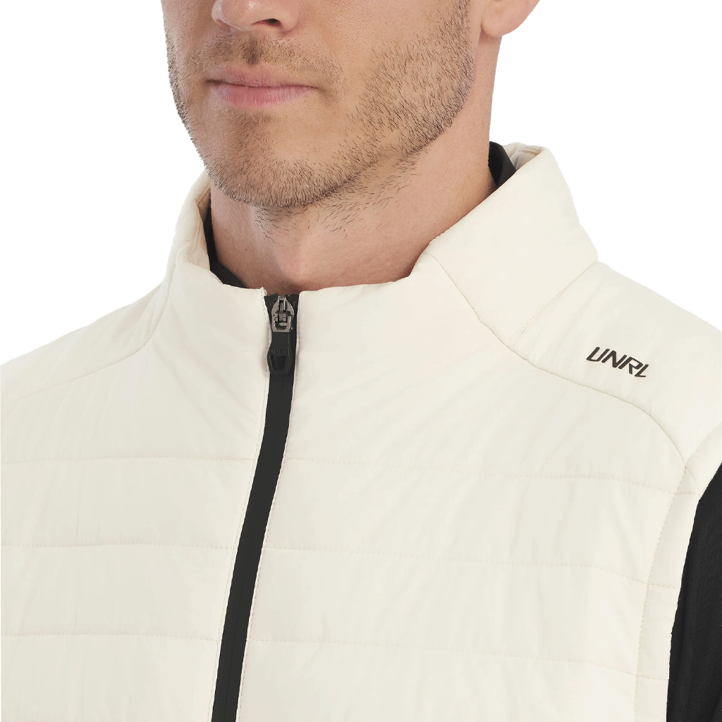 UNRL Men's Coconut Vancouver Quilted Vest