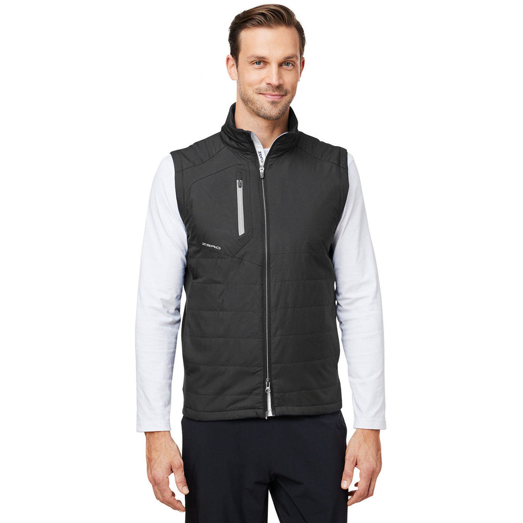 Zero Restriction Men's Black Lightweight Hybrid Vest