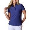 Straight Down Women's Dark Indigo Abbot 2.0 Polo
