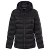 Weatherproof Women's Black Lightweight Poly-Filled Hooded Puffer Jacket