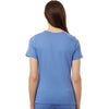 Jaanuu Women's Ceil Blue Cesi Ultrasoft Scrub V-Neck Top