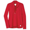 Straight Down Women's Flame Red Misty Top