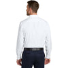 Port Authority Men's White Long Sleeve Nailhead Easy Care Shirt