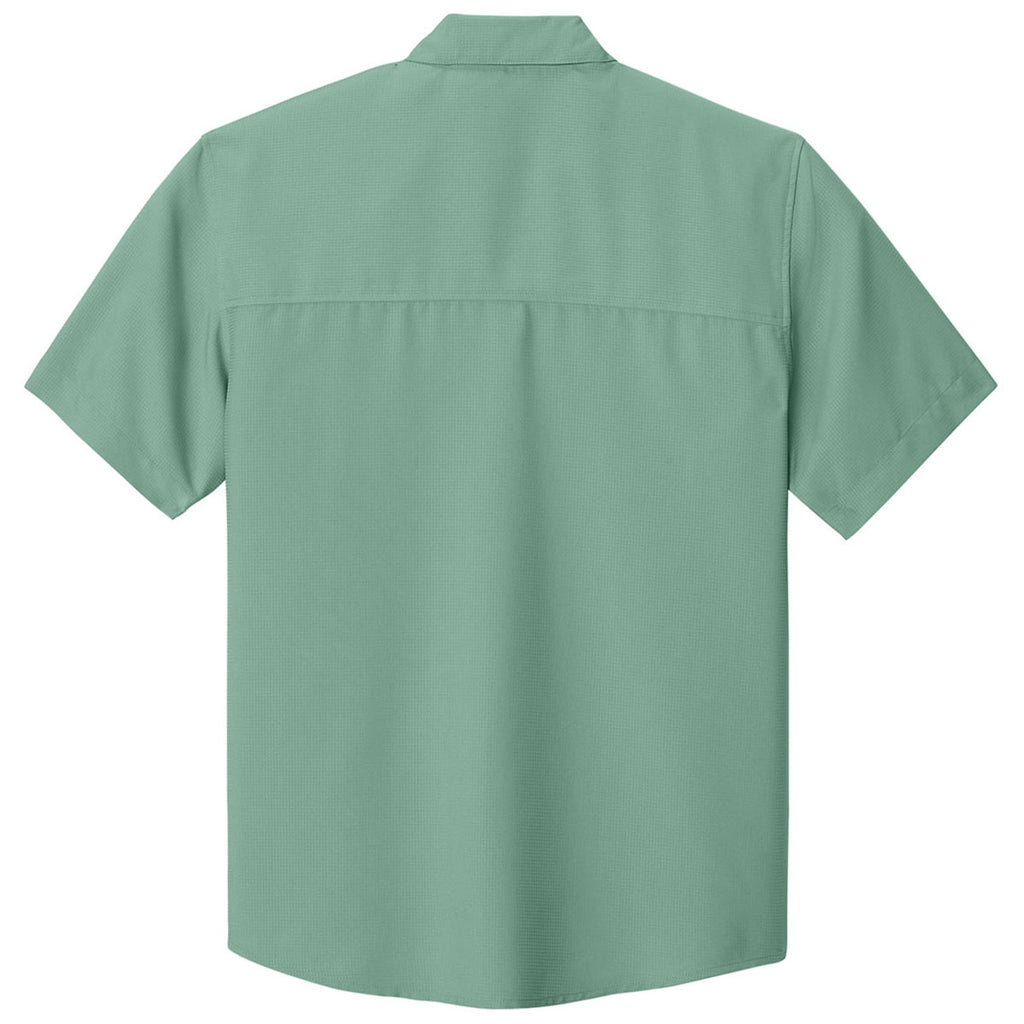 Port Authority Men's Sage Short Sleeve UV Dockside Shirt