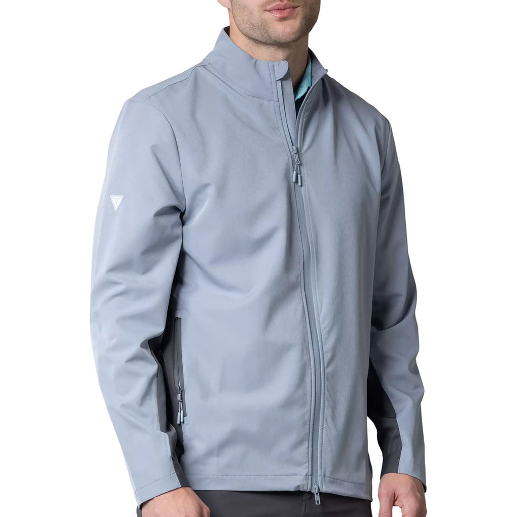 Levelwear Men's Pebble/Charcoal Harrington Jacket