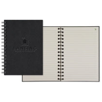 ApPeel WireO Black Ortisei Medio Apple Lined Pg Journal