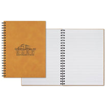 Castelli Orange WireO Chia Grande XL White Lined Pg Journal