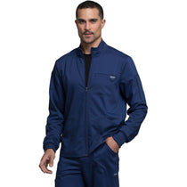 Cherokee Men's Navy 5-Pocket Zip Front Jacket