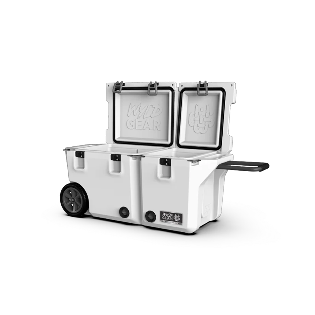 Wyld Gear White Freedom Series 65QT Divided Cooler