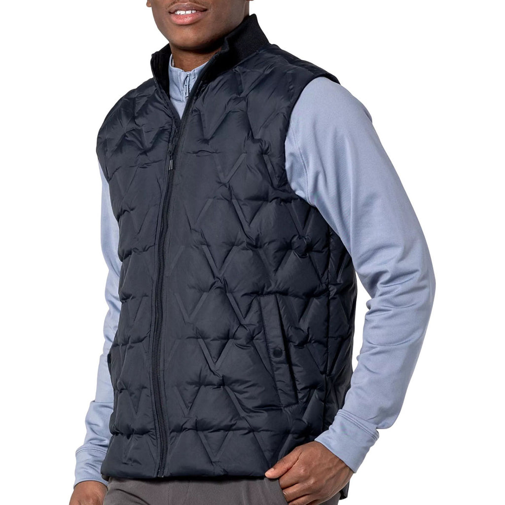 Levelwear Men's Black Loft Quilted Vest