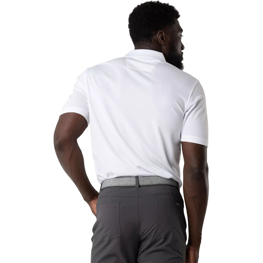 Levelwear Men's White Omaha Polo