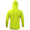 BAW Men's Neon Yellow Xtreme-Tek Long Sleeve Hood