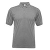 BAW Men's Heather Grey Xtreme Tek Heather Polo