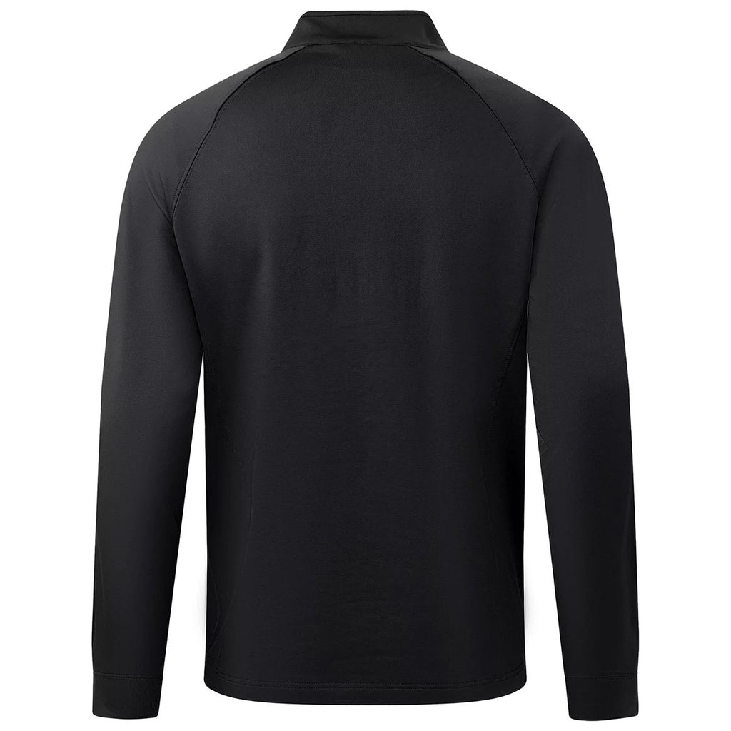 Levelwear Men's Black Calibre Recycled Quarter Zip