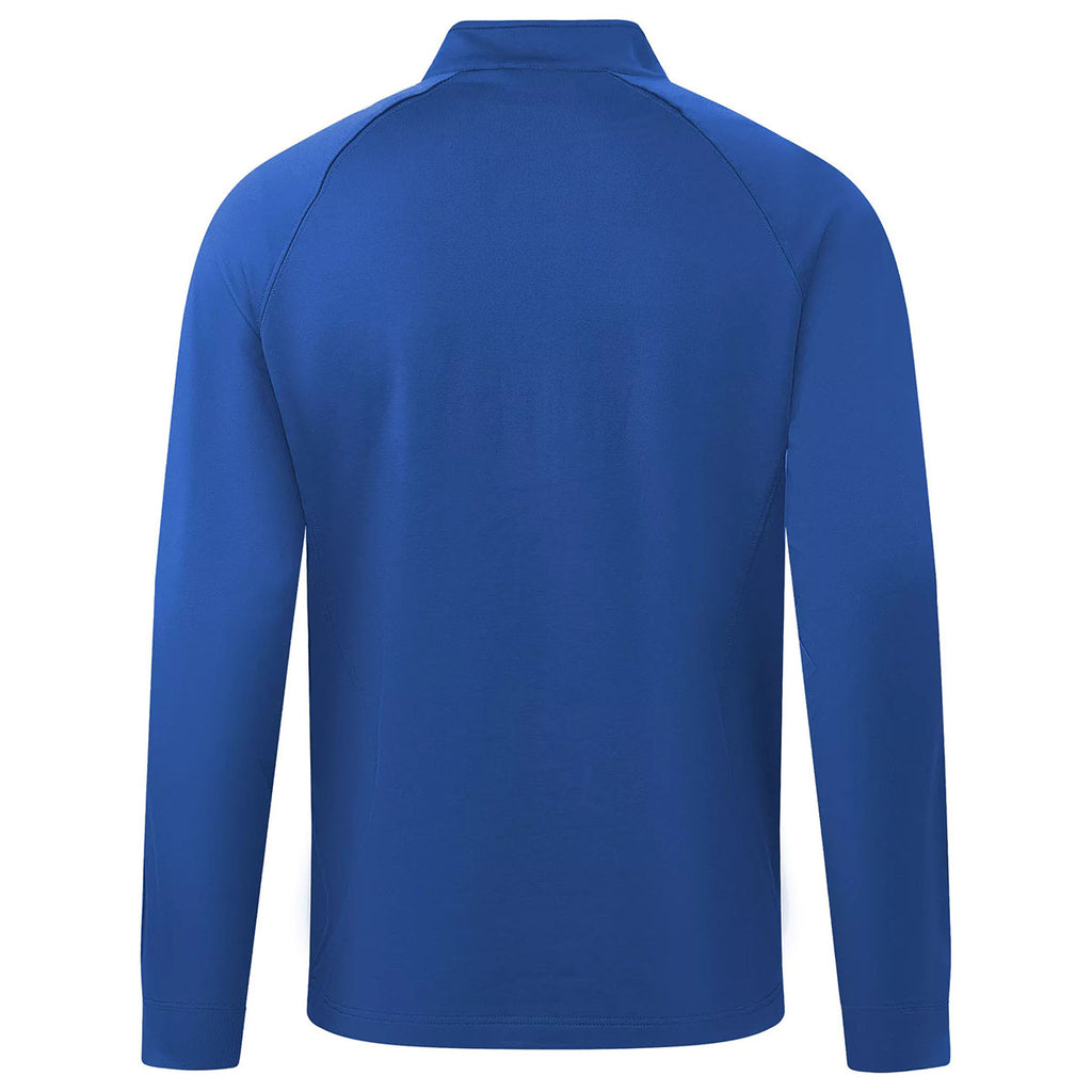Levelwear Men's Team Royal Calibre Recycled Quarter Zip