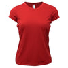 BAW Women's Red Xtreme Tek T-Shirt