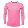 BAW Men's Light Pink Xtreme Tek Long Sleeve Shirt