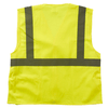 Xtreme Visibility Men's Yellow 5-Point Breakaway Class 2 Vest