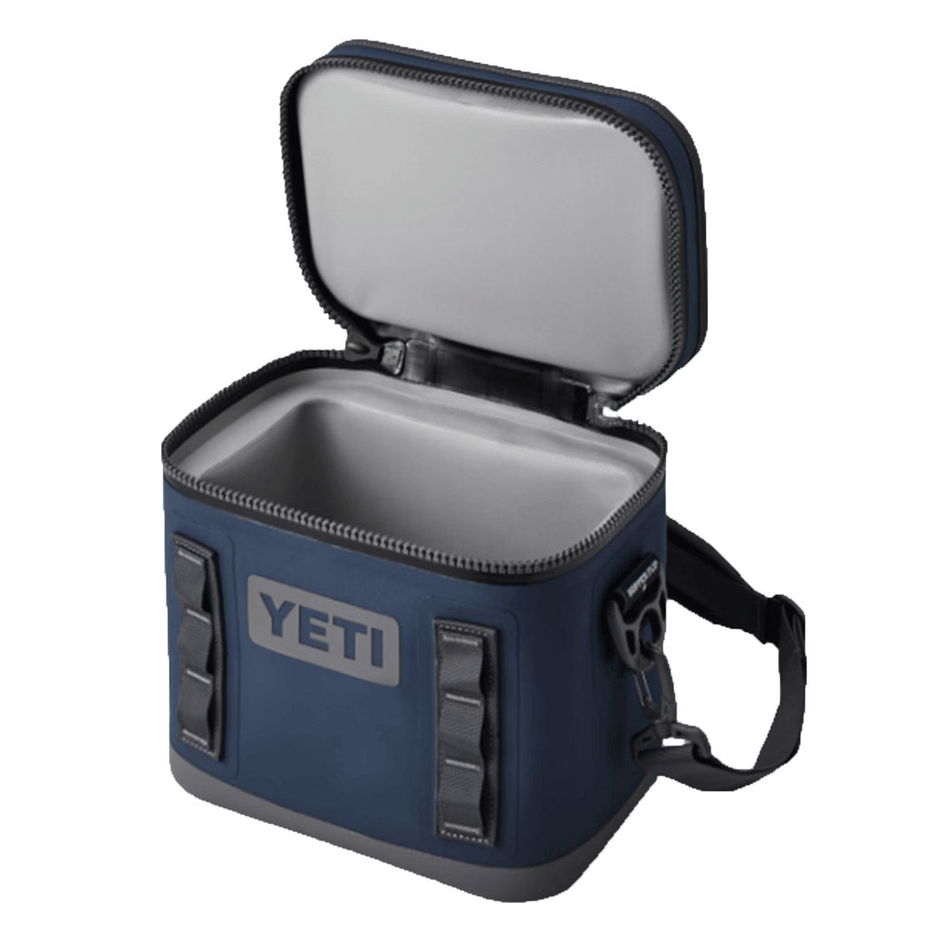 YETI Navy Hopper Flip 8 Cooler