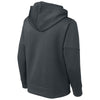 Sport-Tek Youth Iron Grey/ White Sport-Wick Fleece United Pullover Hoodie