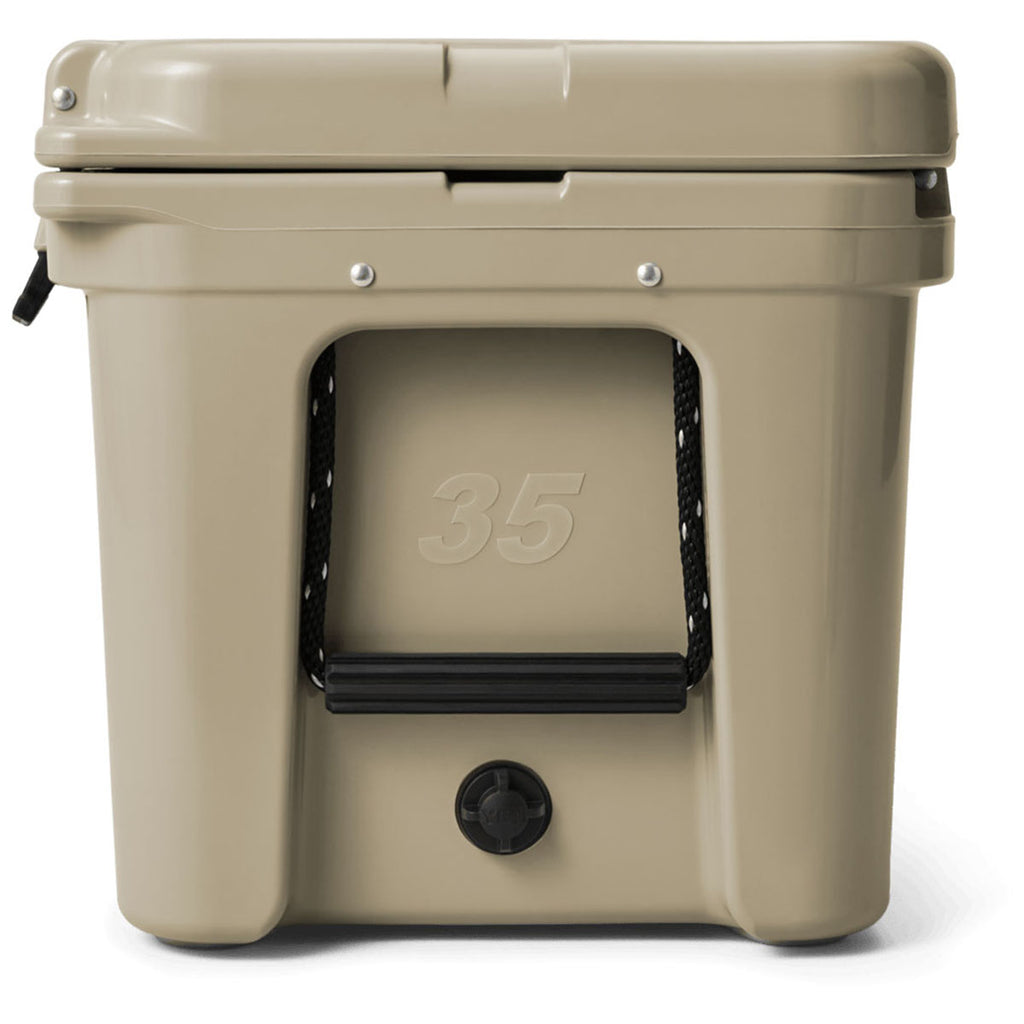 YETI Tan Tundra 35 Hard Cooler