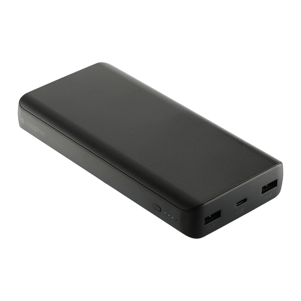 Mophie Black Power Boost 20,000 mAh Power Bank with USB-C Port