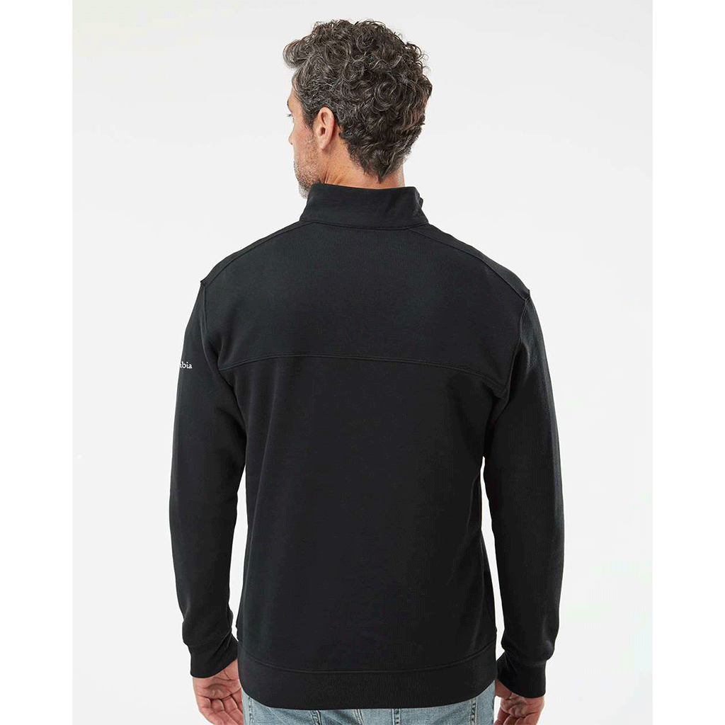 Columbia Men's Black Hart Mountain II Half-Zip Pullover