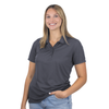 Zusa Women's Charcoal Friday Polo