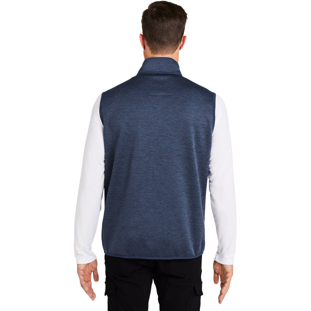 HUK Men's Naval Academy Heather Cold Front Vest