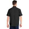 HUK Men's Black Tide Point Short Sleeve Shirt