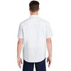 HUK Men's White Creekbed Short Sleeve Shirt