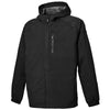 HUK Men's Black Rover Rain Jacket