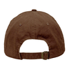 Sportsman Unisex Chino Dark Brown Dad Hat Fit