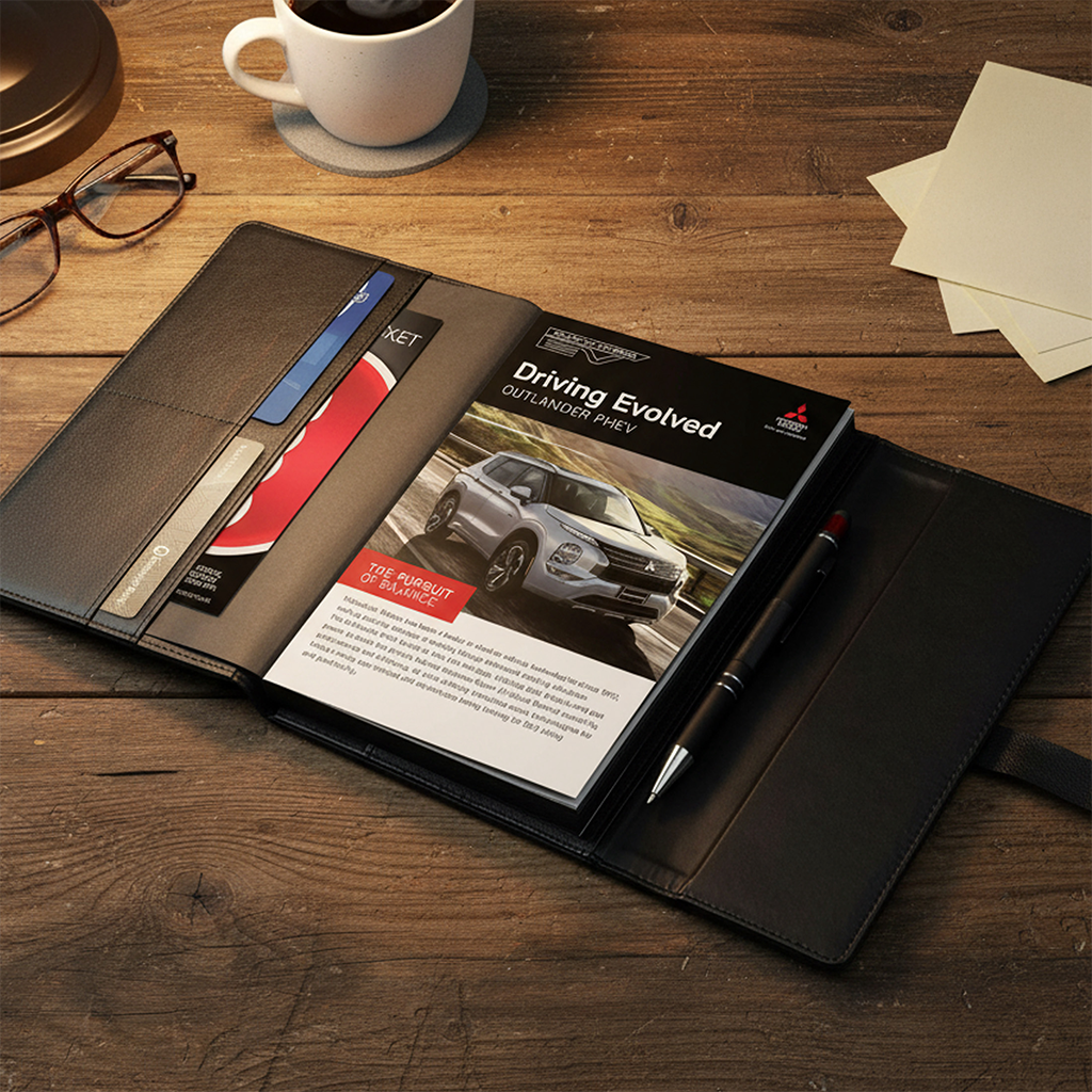 Swiss Force Black Attila Hardcover Journal w/Belt