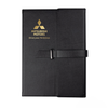 Swiss Force Black Attila Hardcover Journal w/Belt