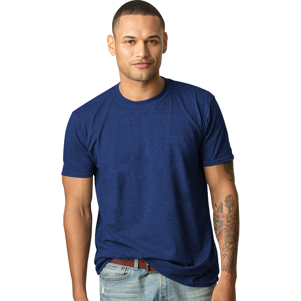 Vantage Men's Heather Navy Hi-Def T-Shirt