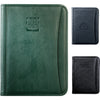 Leed's Black DuraHyde Zippered Padfolio