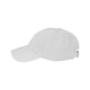 Vantage Men's White Clutch Bio-Washed Unconstructed Twill Cap