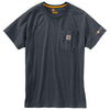 Carhartt Men's Tall Granite Heather Force Cotton Short Sleeve T-Shirt