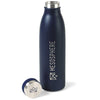 Aviana Matte Navy Palmer 17 oz Double Wall Stainless Bottle