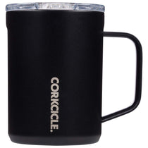 48-Hour Corkcicle Matte Black 16 oz. Coffee Mug
