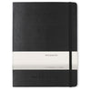 Moleskine Black Hard Cover X-Large Double Layout Notebook