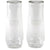 Corkcicle Clear Flute Glass Set (2)