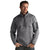 Antigua Men's Smoke Heather Fortune Quarter Zip