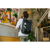 Moleskine Black Metro Rolltop Backpack