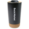 Gemline Black Valo Ceramic Tumbler- 16 Oz