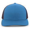 Pacific Headwear Ocean Blue/Charcoal/Ocean Blue Snapback Trucker Mesh Cap